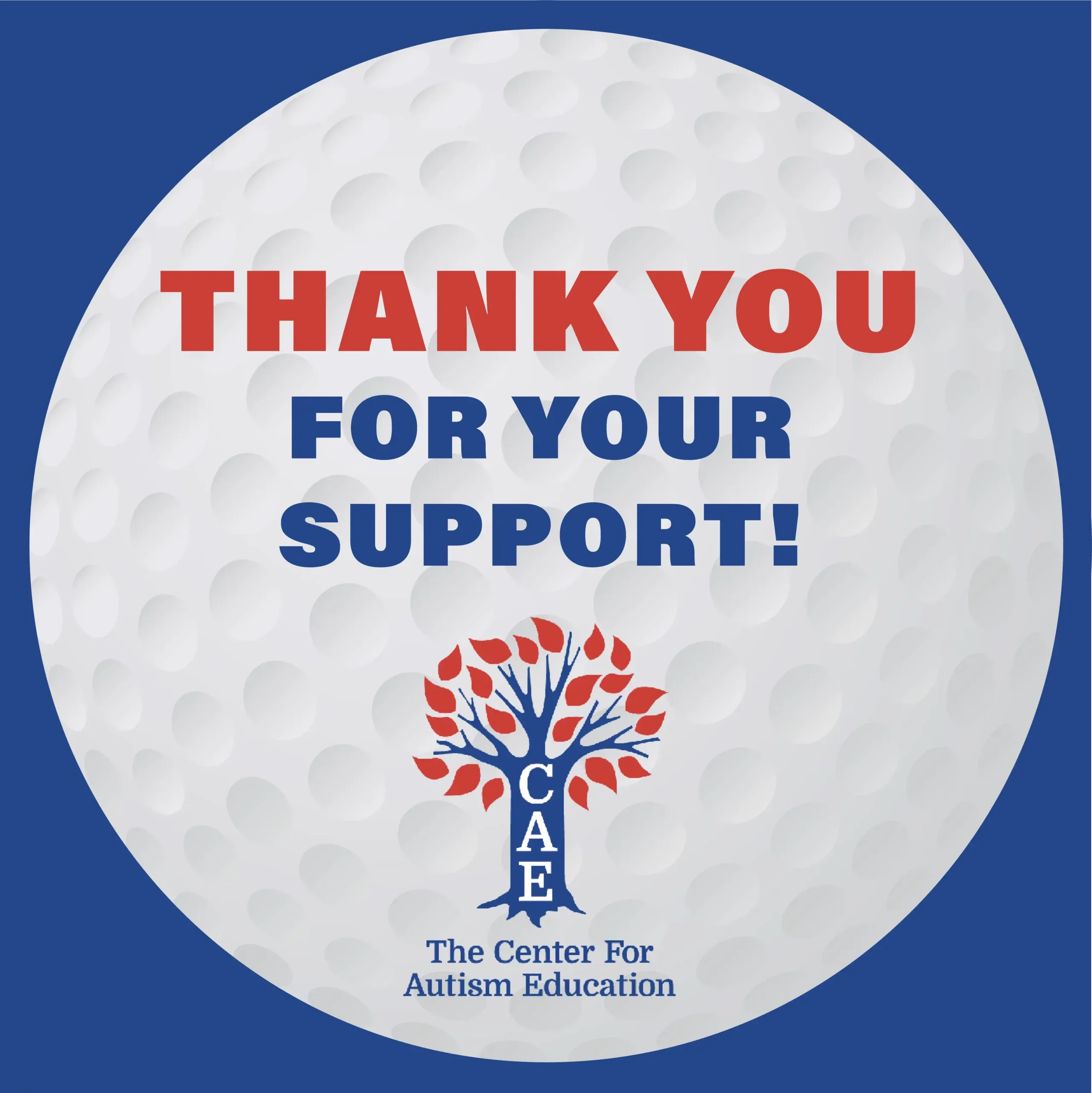Budget heating, cooling & plumbing is a proud sponsor or the center for autism education's golf tournament